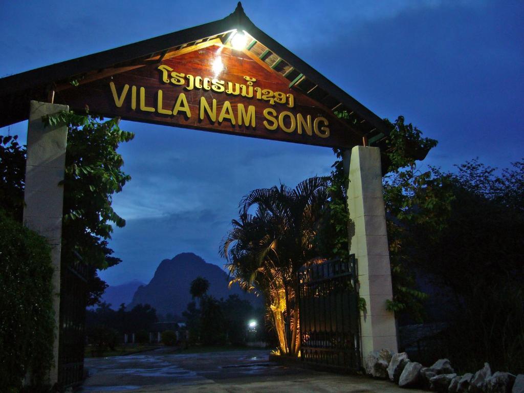 Villa Nam Song Vang Vieng Zewnętrze zdjęcie