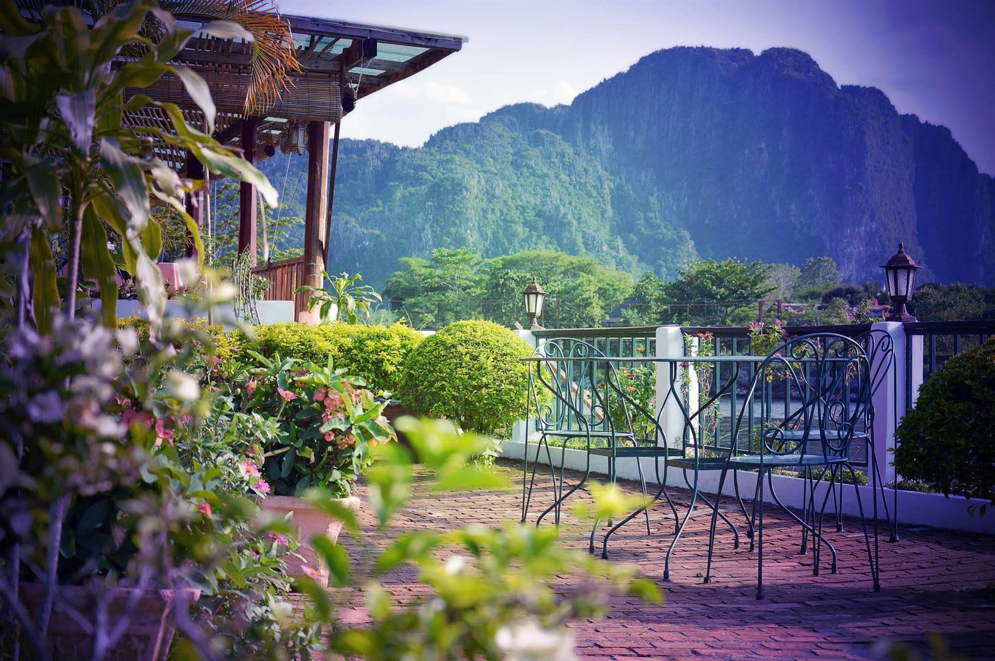Villa Nam Song Vang Vieng Zewnętrze zdjęcie
