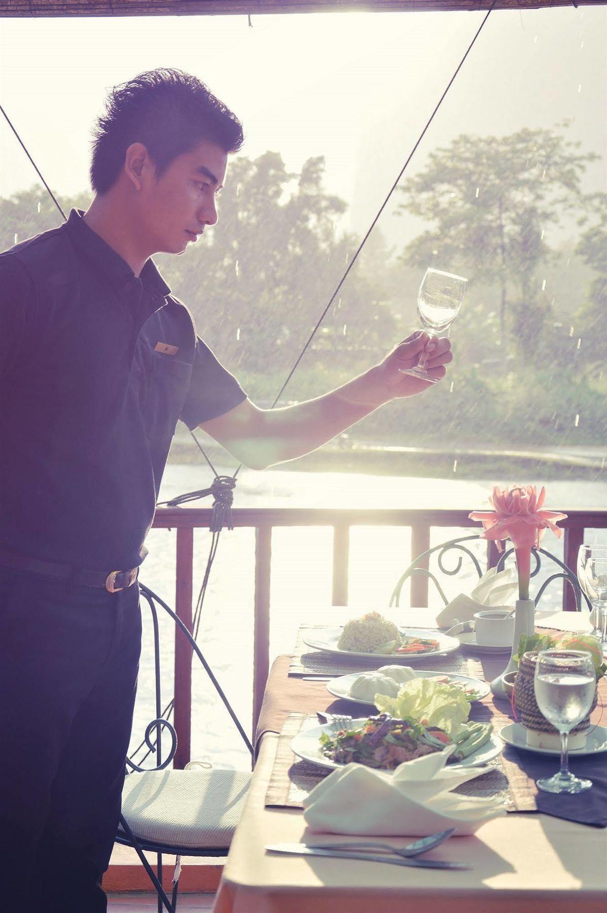 Villa Nam Song Vang Vieng Zewnętrze zdjęcie